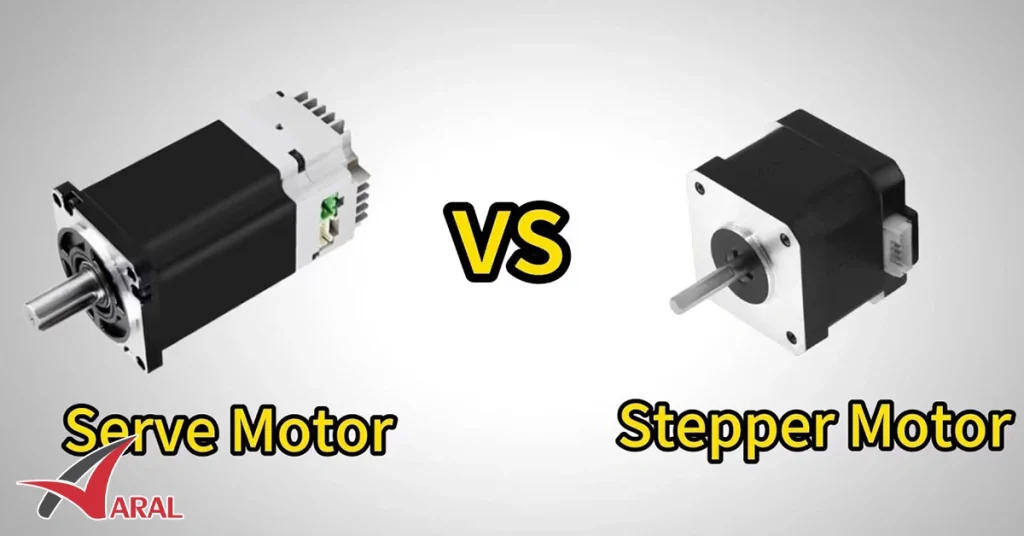 تفاوت سرو موتور با استپ موتور