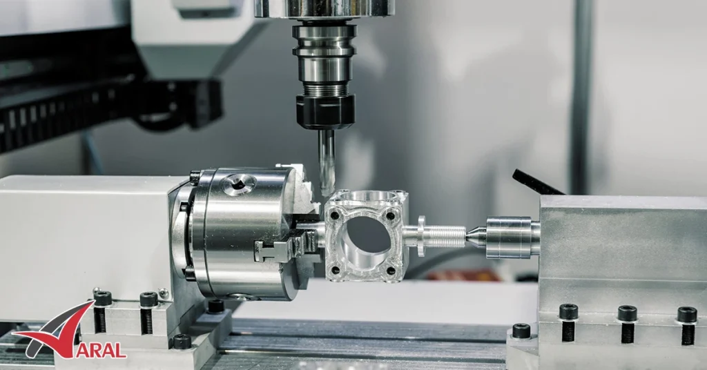 مراحل تولید و ساخت دستگاه CNC فرآیند ساخت بدنه و استراکچر مکانیکی دستگاه CNC