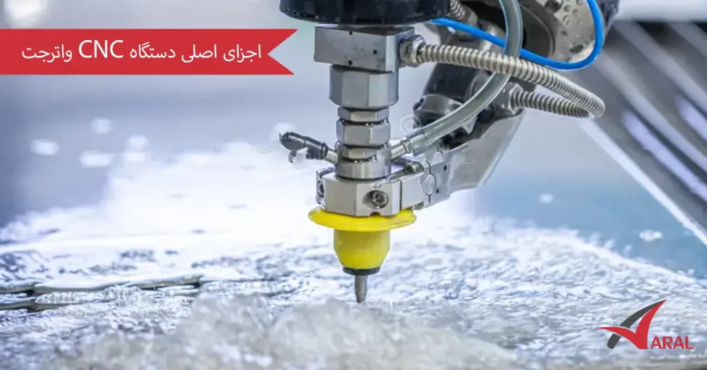 اجزای اصلی سی ان سی واترجت