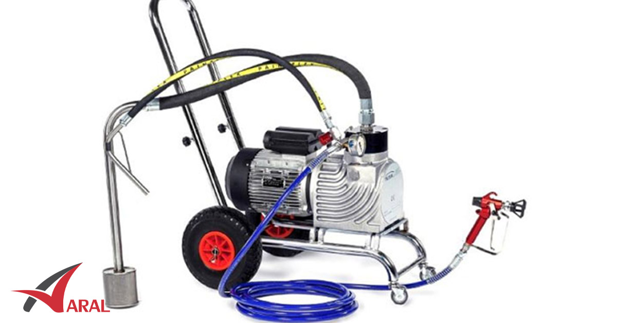 معرفی انواع رنگ پاش صنعتی