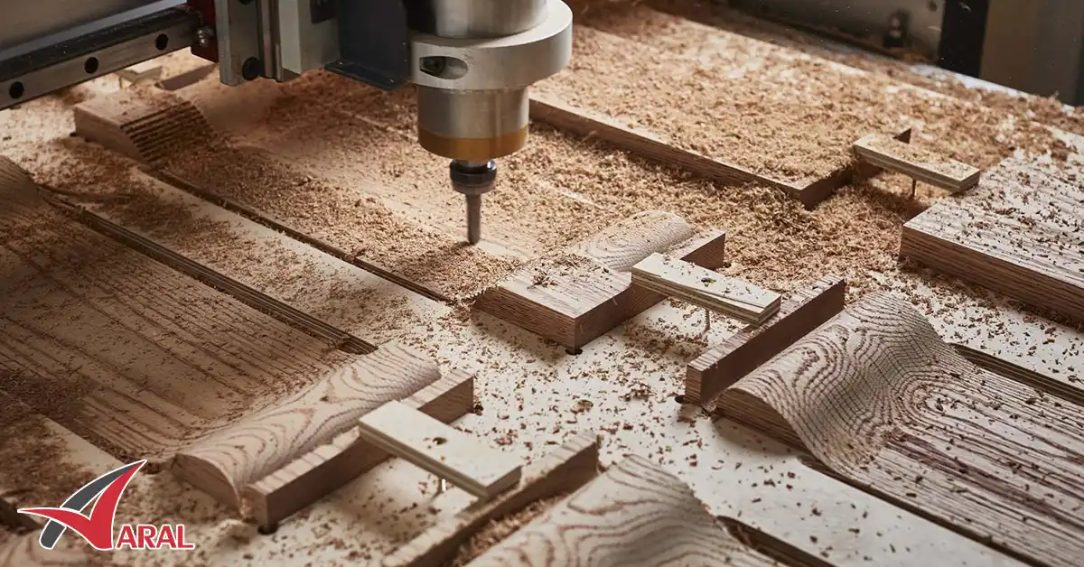 خرید سی ان سی چوب